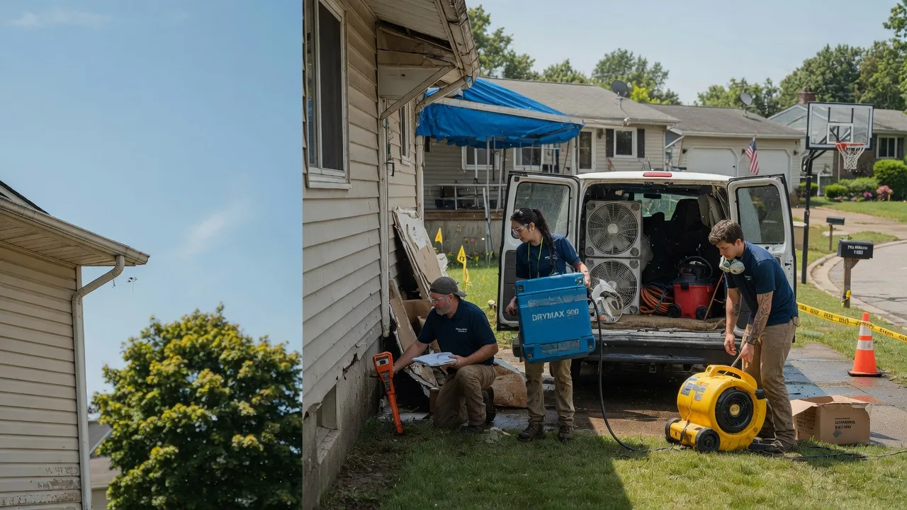 Ceiling Leak Cleanup in Boscobel, WI near me